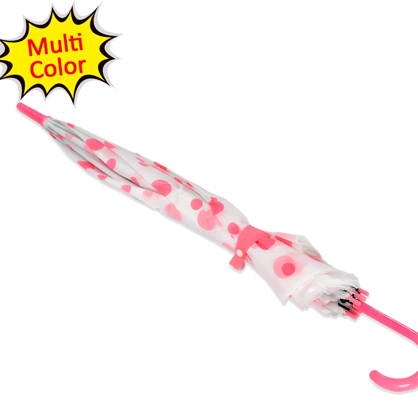 Dot Printed Umbrella For Men And Women Multicolor - Happy Price - Image 1