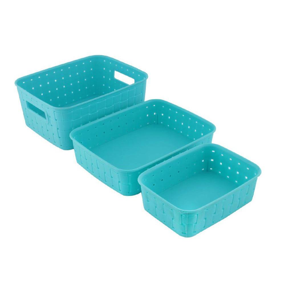 Multipurpose Smart Shelf Basket  Storage Basket (Set 3 Pc) - Happy Price - Image 4