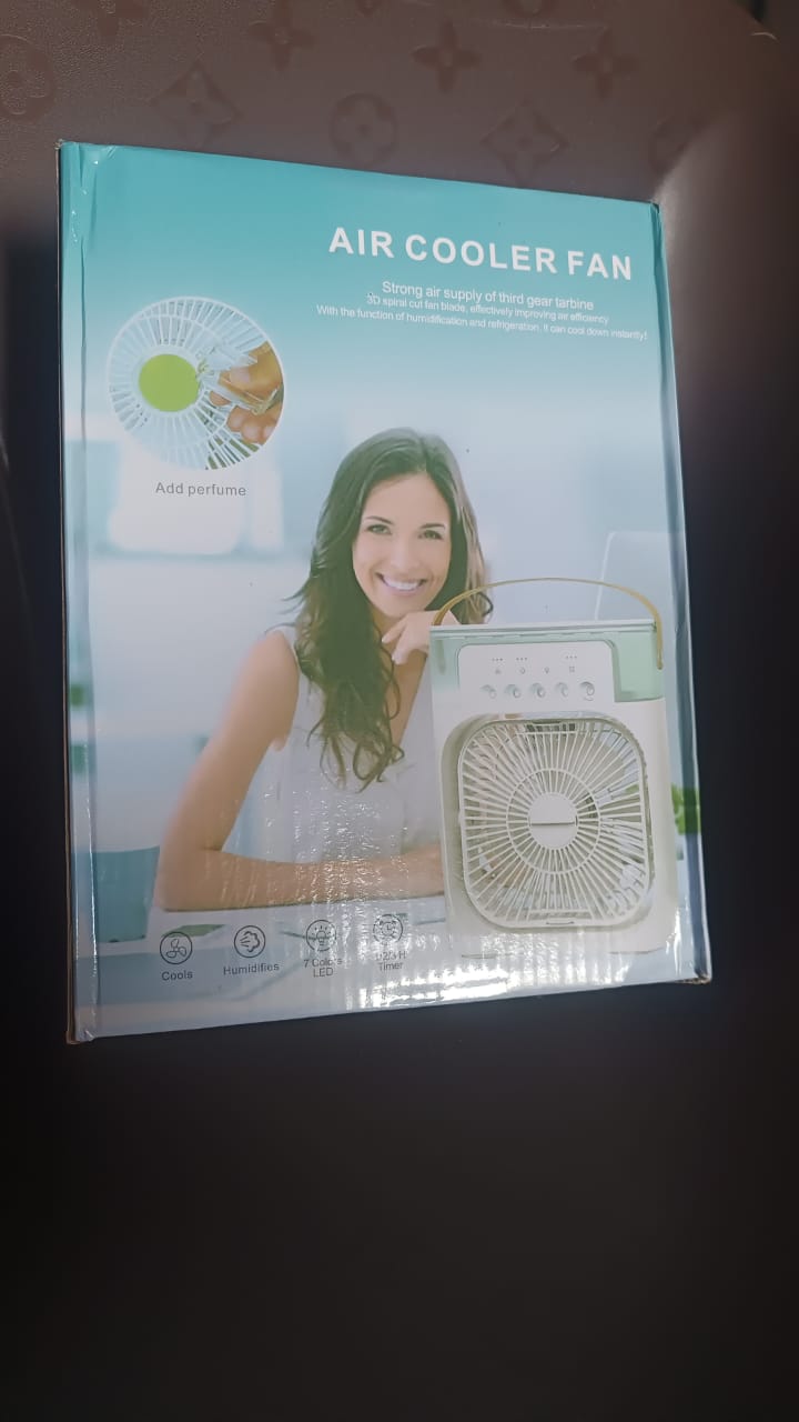 Portable Air Conditioner Fan 7 Color Changing Light (Big  1 Pc) - Happy Price - Image 7