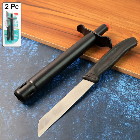 Premium Kitchen Knife With Gas Lighter Combo Set  2 - Happy Price - Image 1