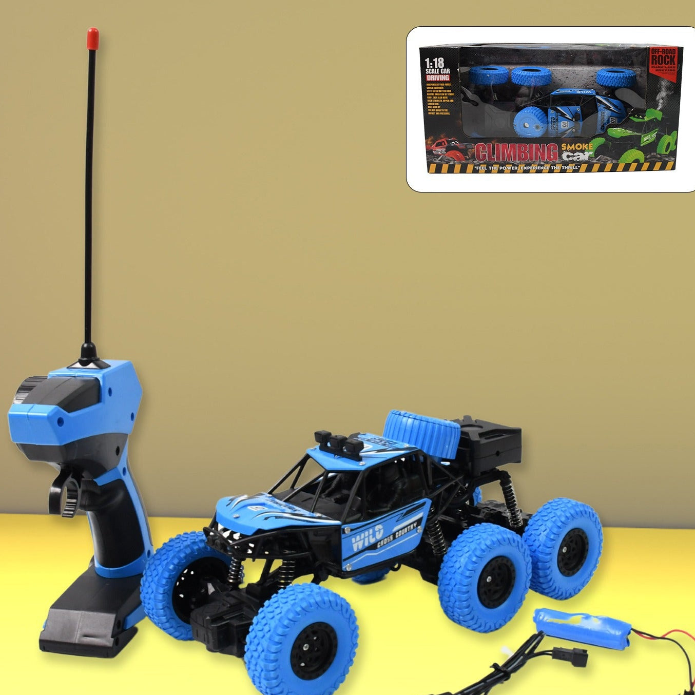 8-Wheel Remote Control Climbing Car for Kids (1 Pc) - Happy Price - Image 1