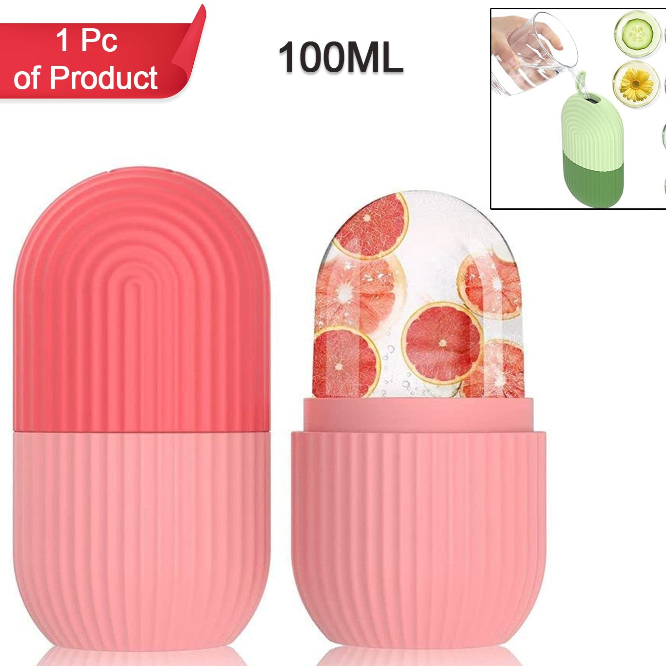 Beauty Ice Roller For Face Massager  Eye Reusable Face Rollers Facial Roller ( Loose ) - Happy Price - Image 1