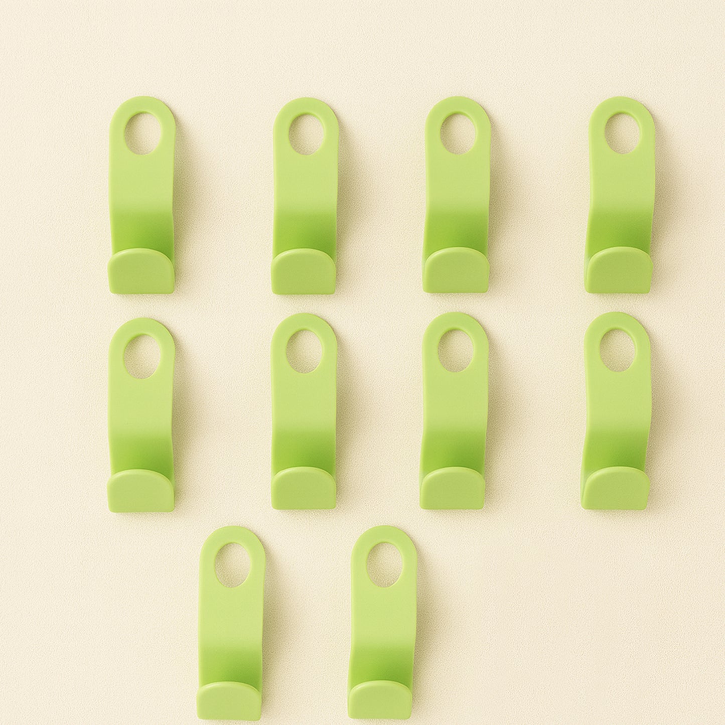 Multipurpose Plastic Hanger Hooks (10 Pc) - Happy Price - Image 3