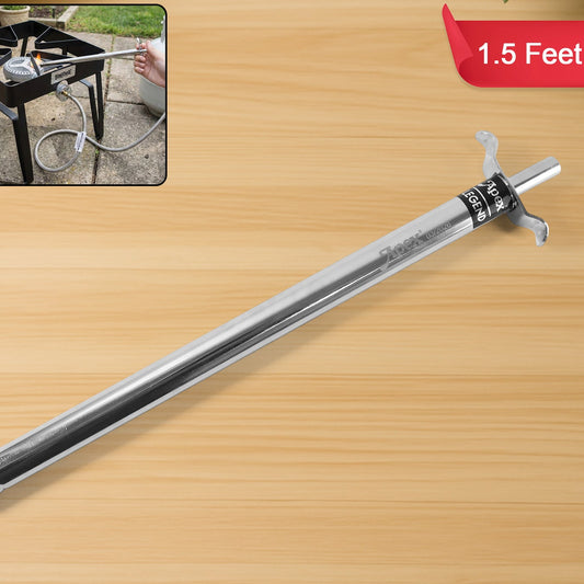 1.5 Feet Long Stainless Steel Gas Lighter for Stoves & BBQs - Happy Price - Image 1
