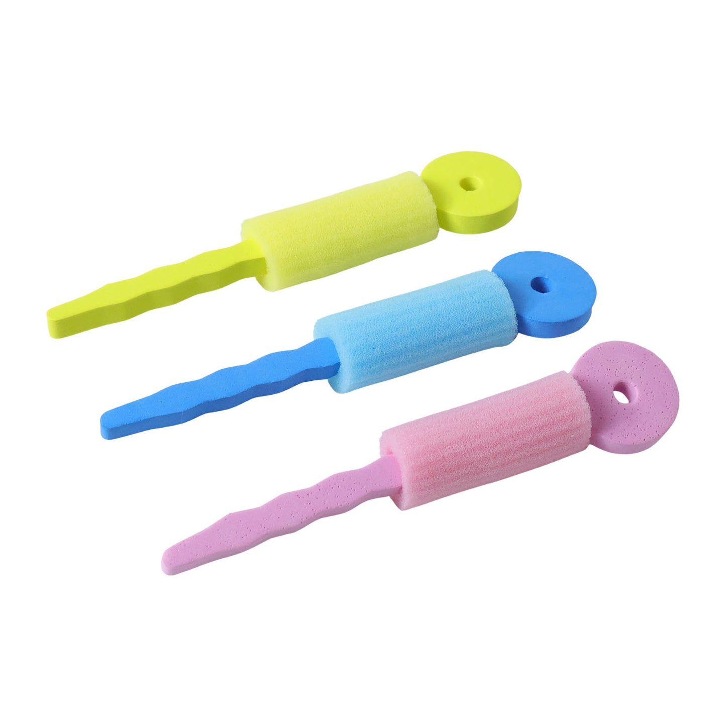Soft Foam Hair Curlers - 3 Pc Set for Heatless Styling - Happy Price - Image 4