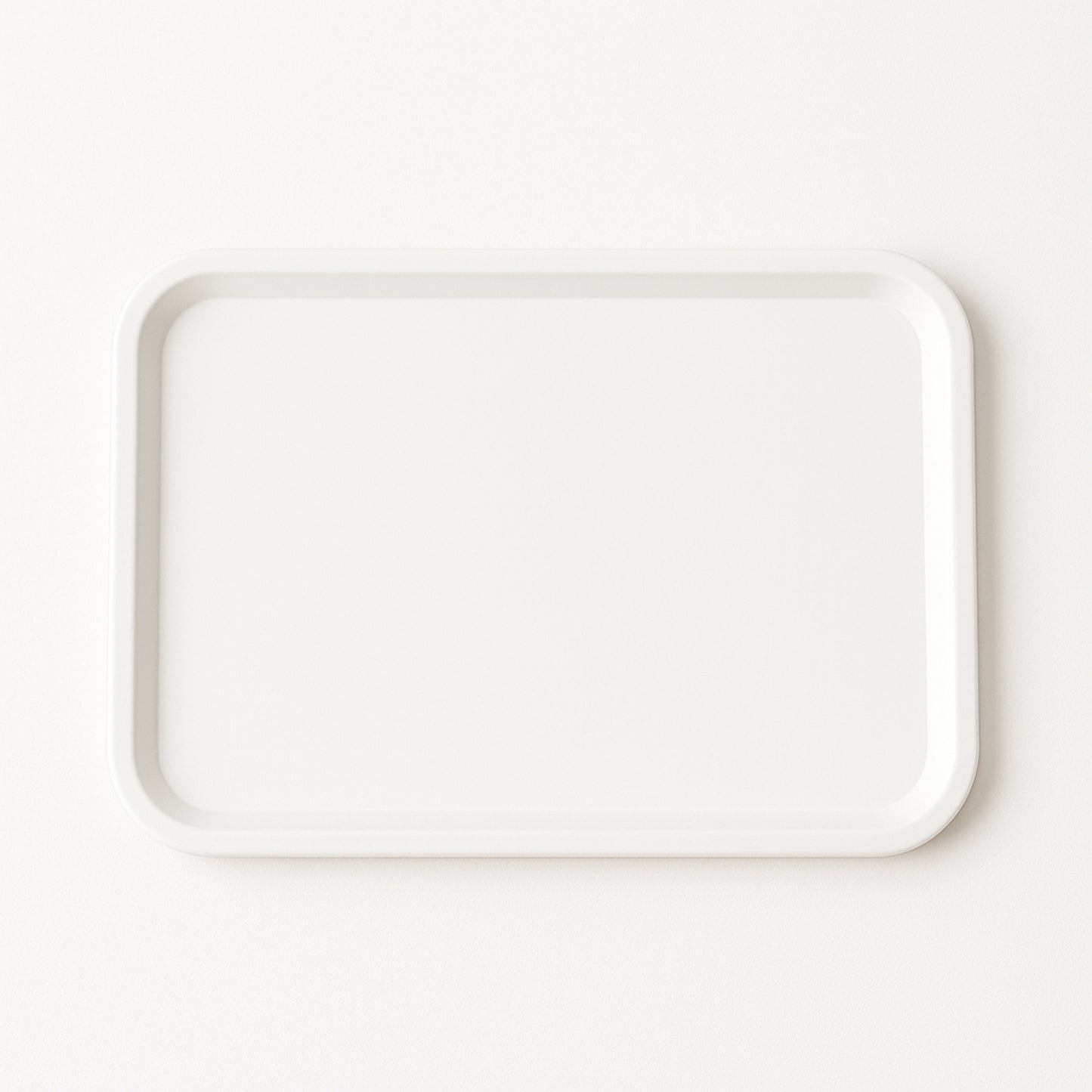 Large Plastic Serving Tray 40x30 cm - Sturdy & Lightweight for Home & Office (1 Pc) - Happy Price - Image 2