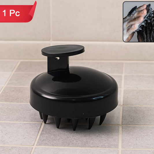 Scalp Massager Shampoo Brush - 1 Pc Silicone Bristle Hair Washer - Happy Price - Image 1