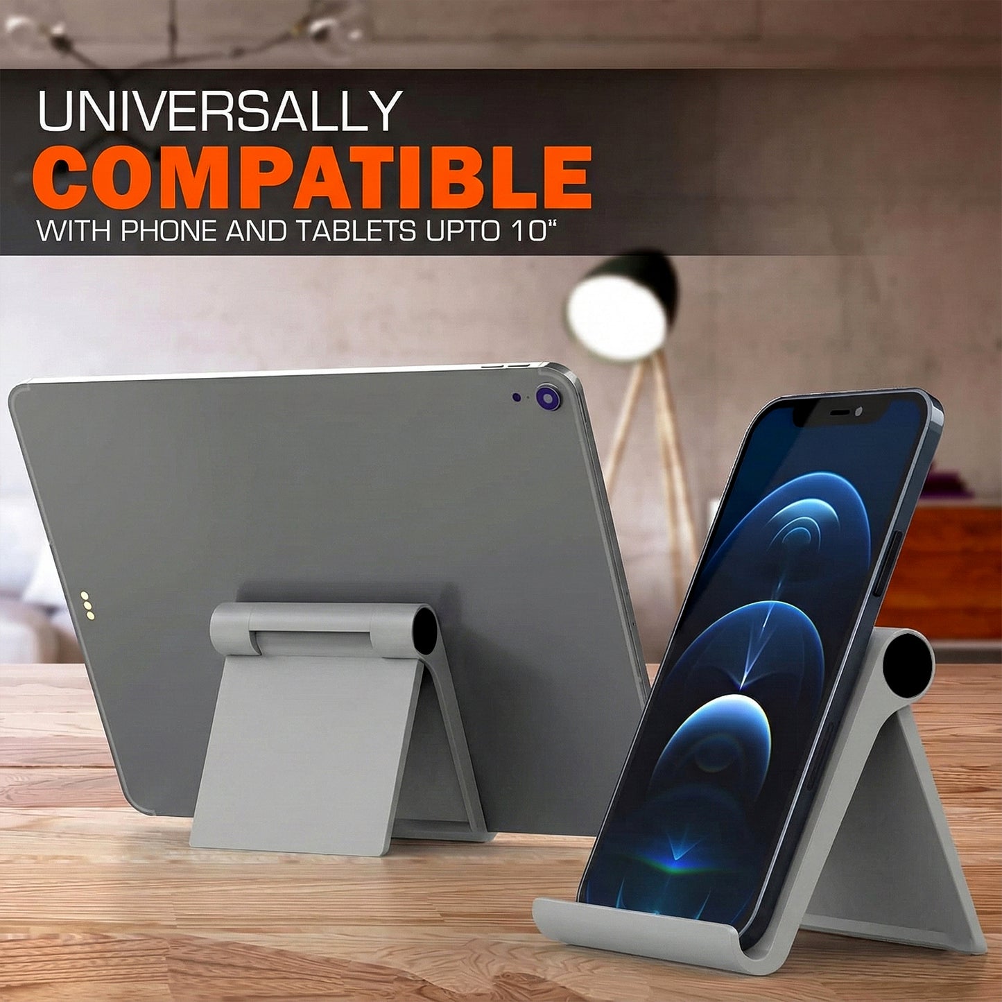 Plastic Foldable Mobile Holder for Desk (1 Pc) - Happy Price - Image 3