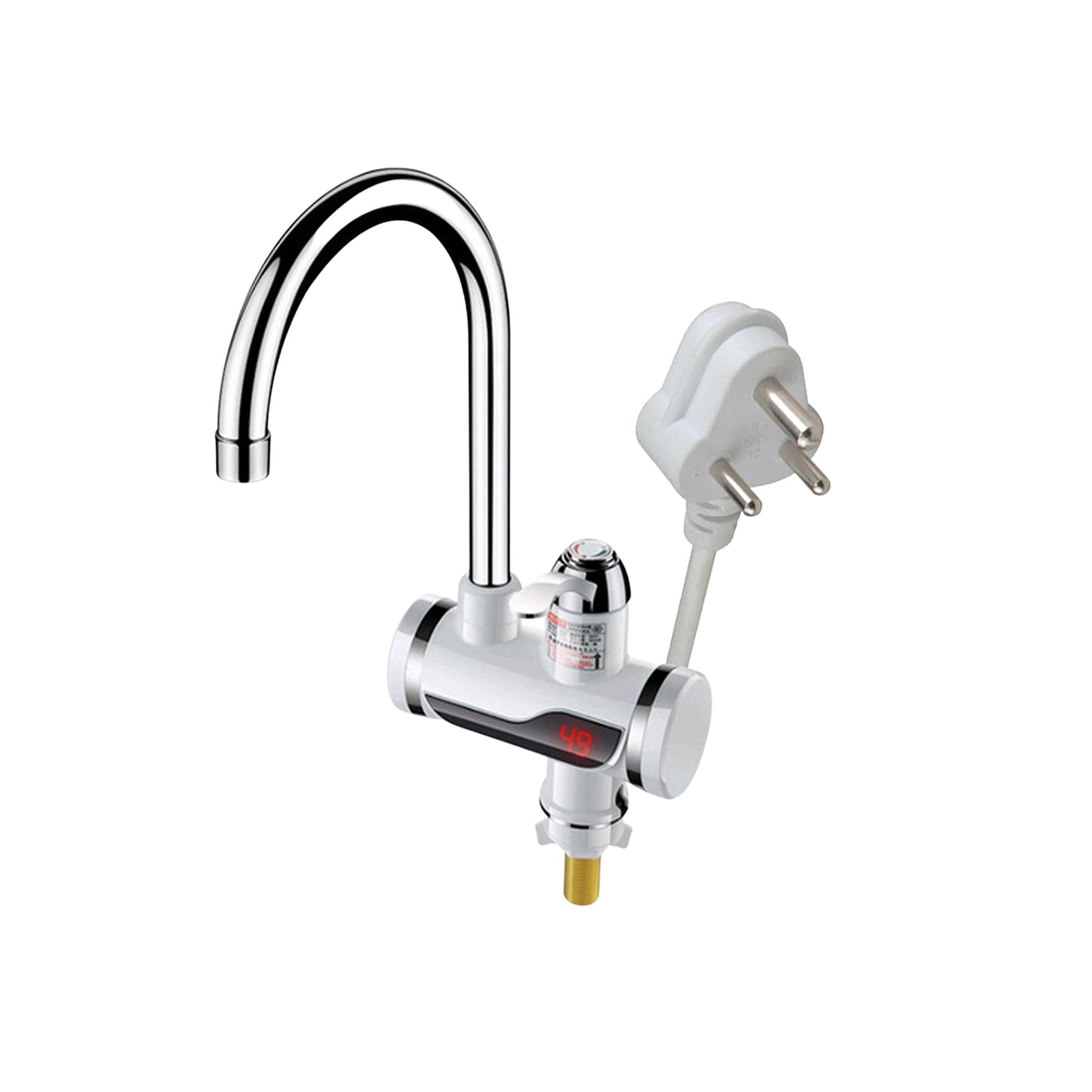 Stainless Steel Led Digital Display Instant Heating Electric Water Heater Faucet Tap - Happy Price - Image 2