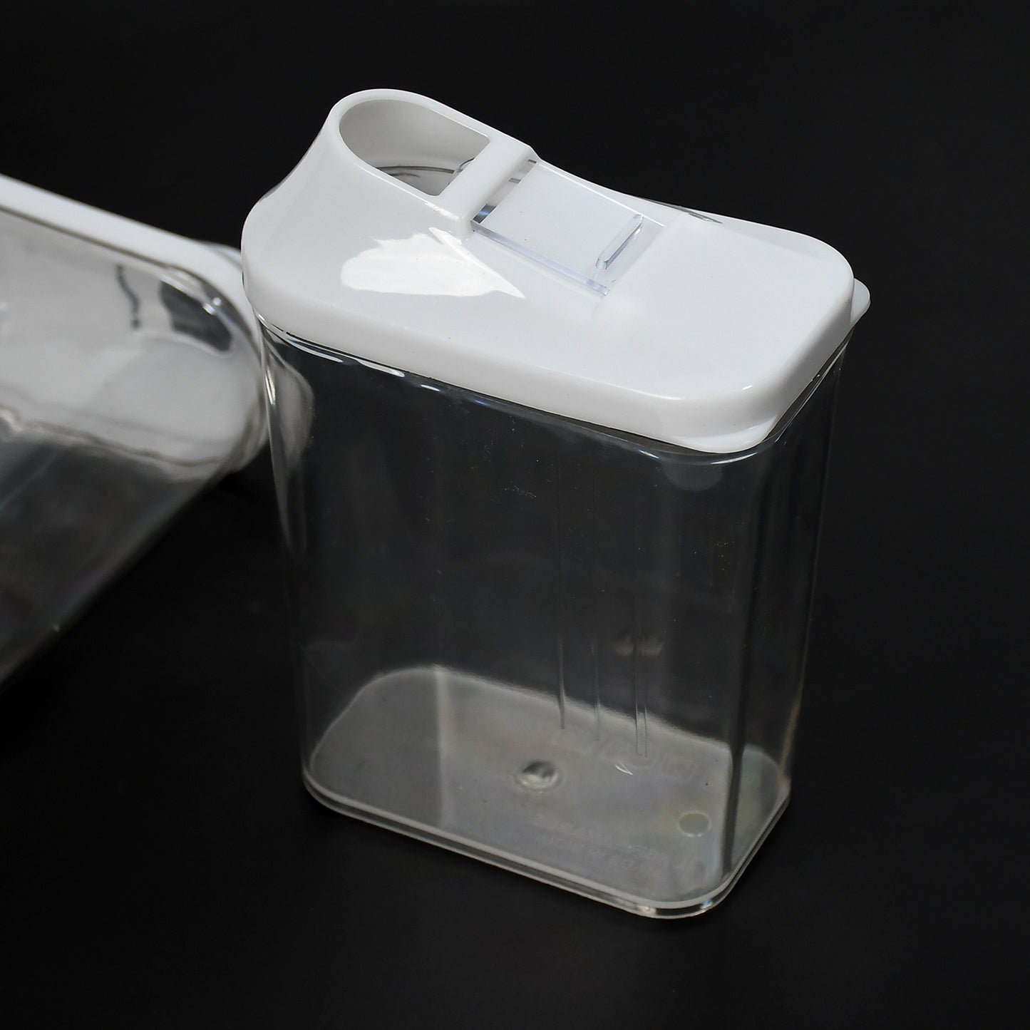 Kitchen Storage Jars  Container Set 3pc  Transparent Jar Set For Home  Kitchen Use - Happy Price - Image 5