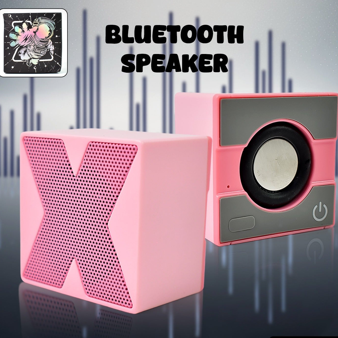 Mini Speaker Portable Wireless Speaker With Immersive Sound  (1 Pc) - Happy Price - Image 1