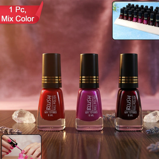 Premium Blush Nail Polish (1 Pc Mix Color 6 Ml)