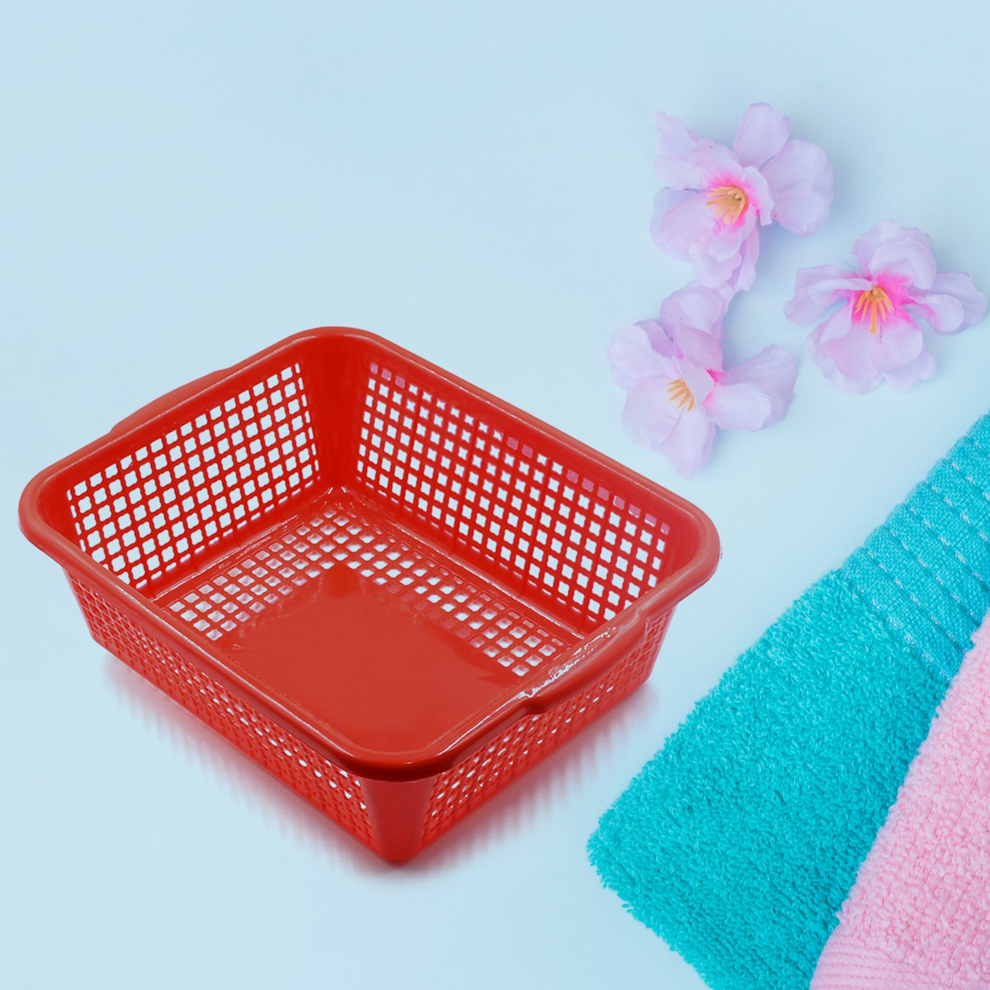 Plastic Kitchen Small Size Vegetables And Fruits Washing Basket Dish Rack Multipurpose Organizers - Happy Price - Image 5