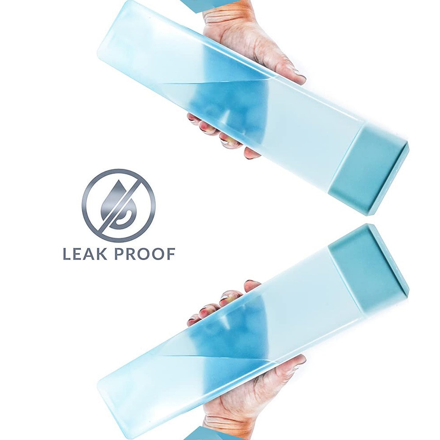 Set of 6 Square Plastic Water Bottles - 1.5 Litre Each - Happy Price - Image 6