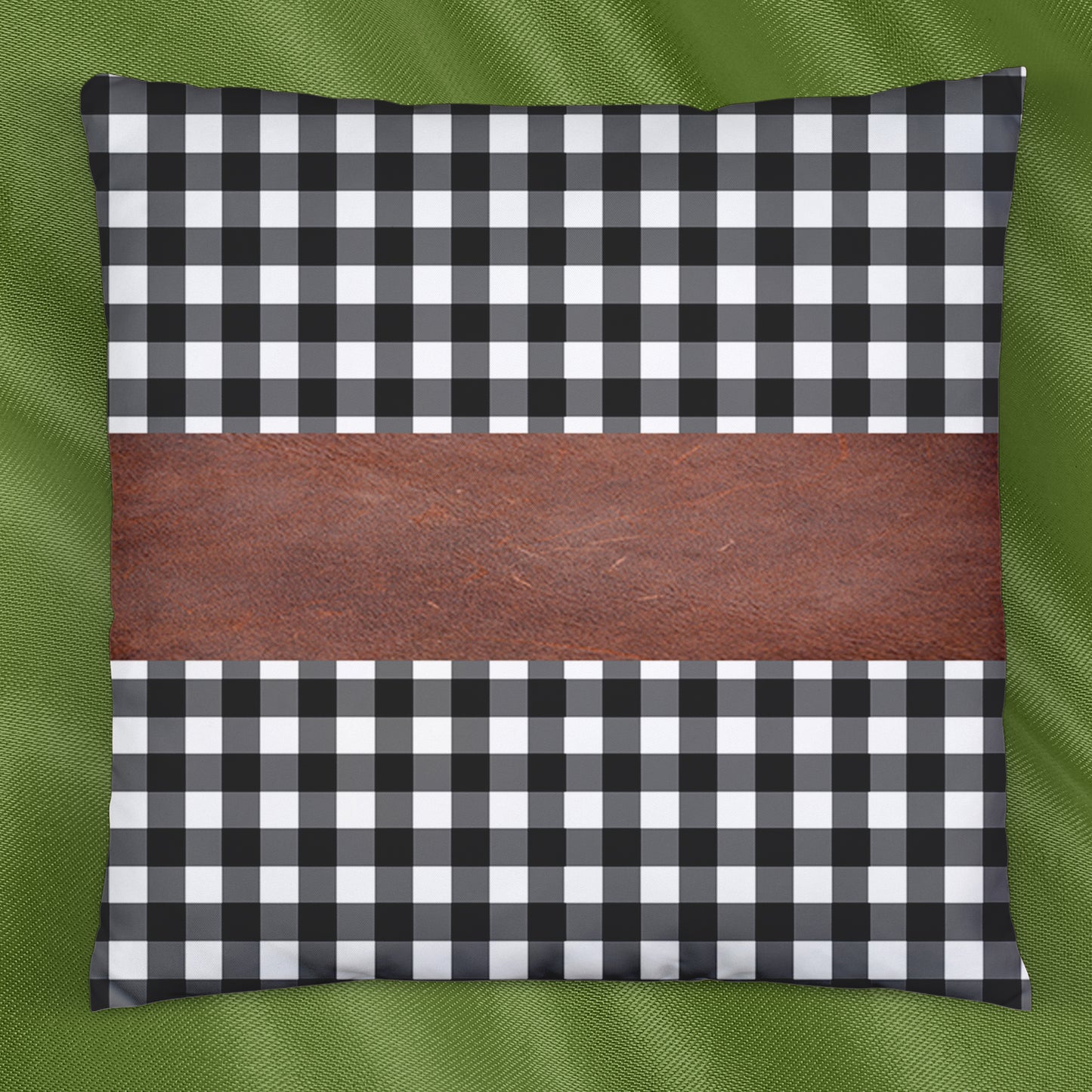 Pillow Covers Leather  Cotton Cushion Covers (15  15 Inch  1 Pair  2 Pc) - Happy Price - Image 3