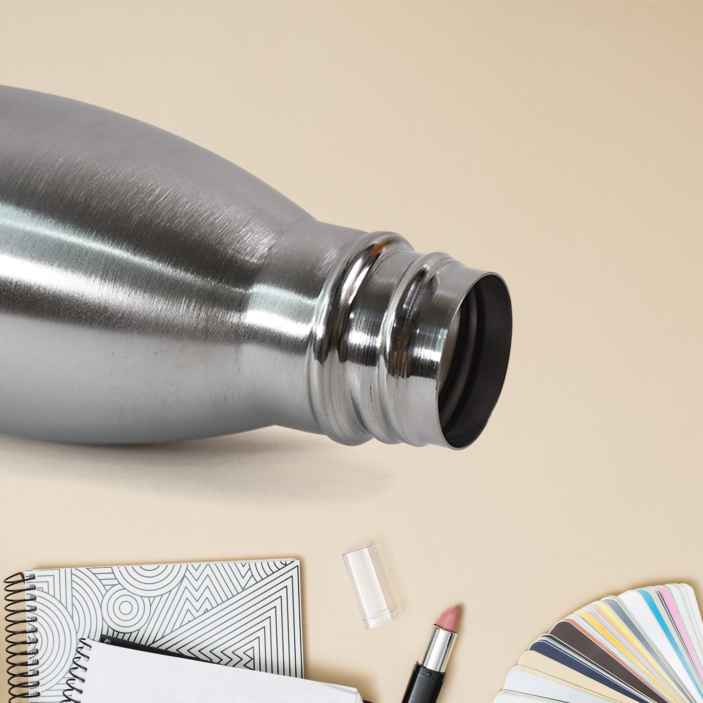 Stainless Steel Water Bottle - 500 ML, Leak-Proof for Daily Use - Happy Price - Image 3