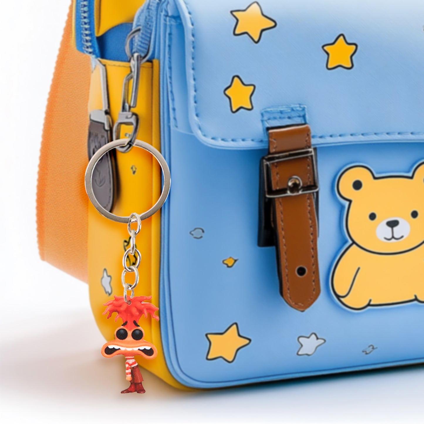 Quirky Cartoon Character Keychain (1 Pc) - Happy Price - Image 4