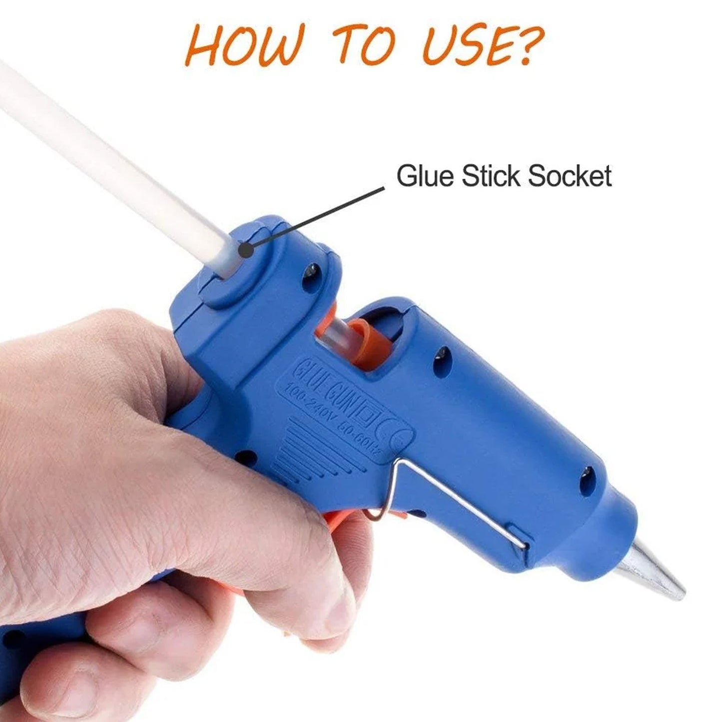 Transparent Hot Melt Glue Sticks - 10 Pcs for Crafting & Repairs - Happy Price - Image 3