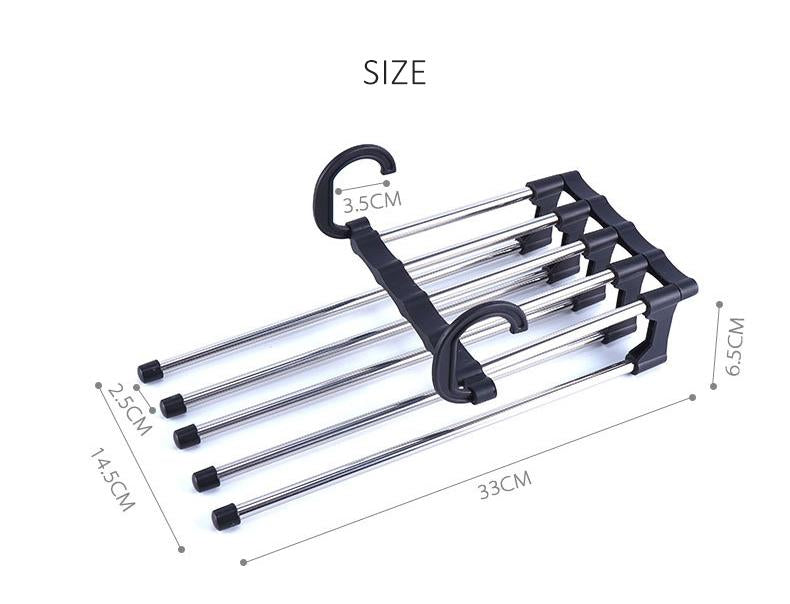 Adjustable Trouser Pants Hanger Organizer - Happy Price - Image 5