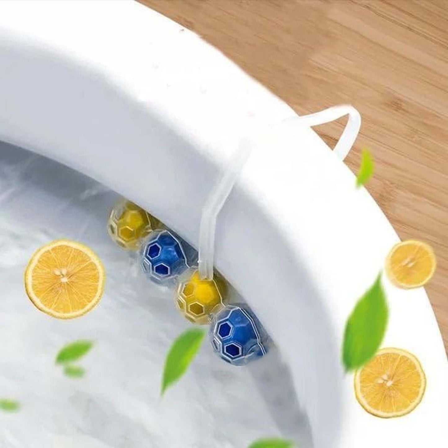 Automatic Toilet Bowl Cleaning Balls - 3 Pack for Freshness & Hygiene - Happy Price - Image 6