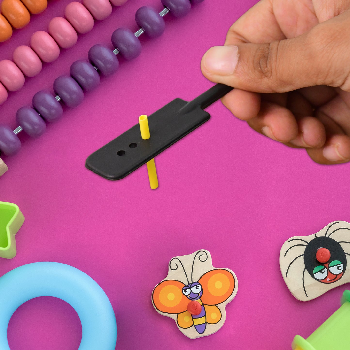 1 Magic Bat Toy  Fun Trick Bat With 1 Stick For Kids - Happy Price - Image 5