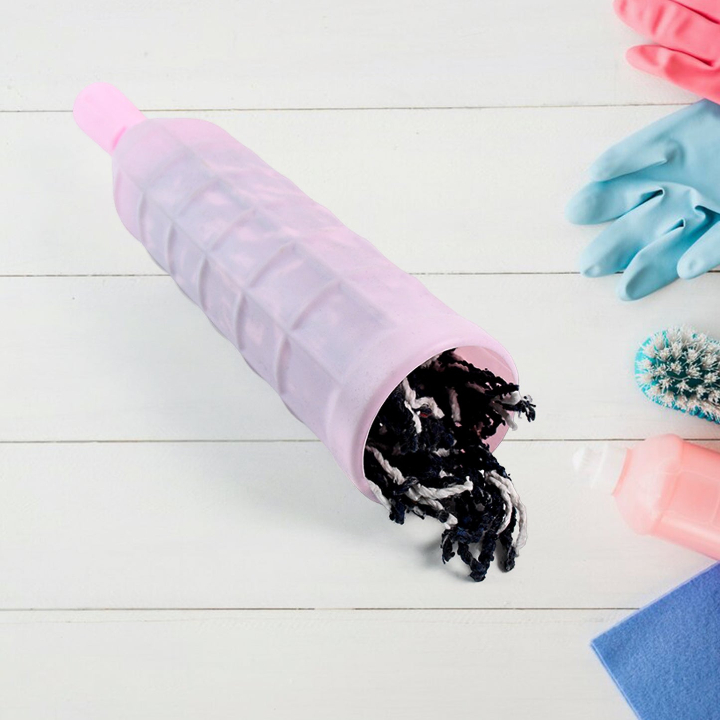 Heavy-duty Floor Cleaning Bottle Mop Refill With Durable Plastic Bottle - Happy Price - Image 6