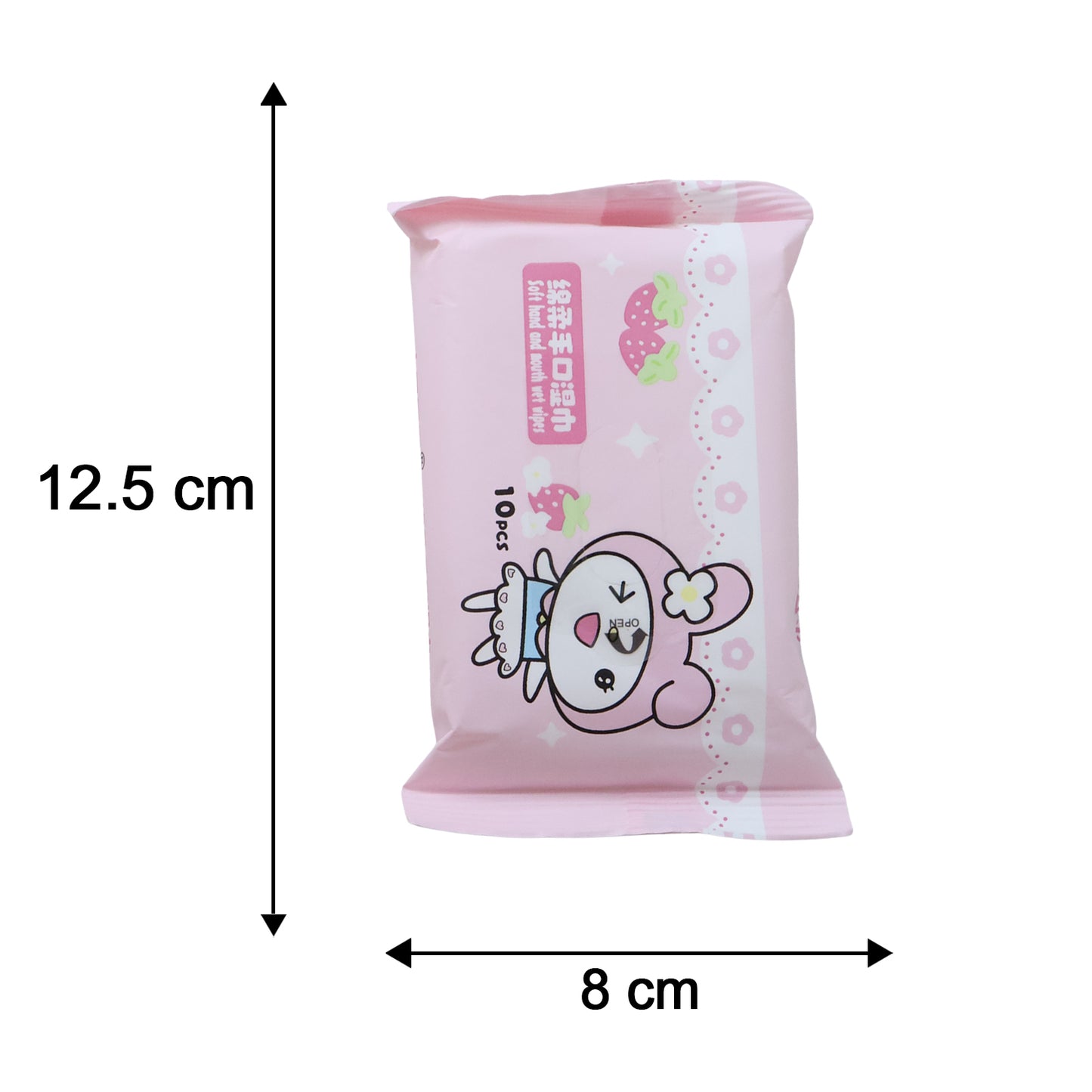 Cartoon Print Soft Wet Wipes - 10 Pieces Per Pack - Happy Price - Image 5