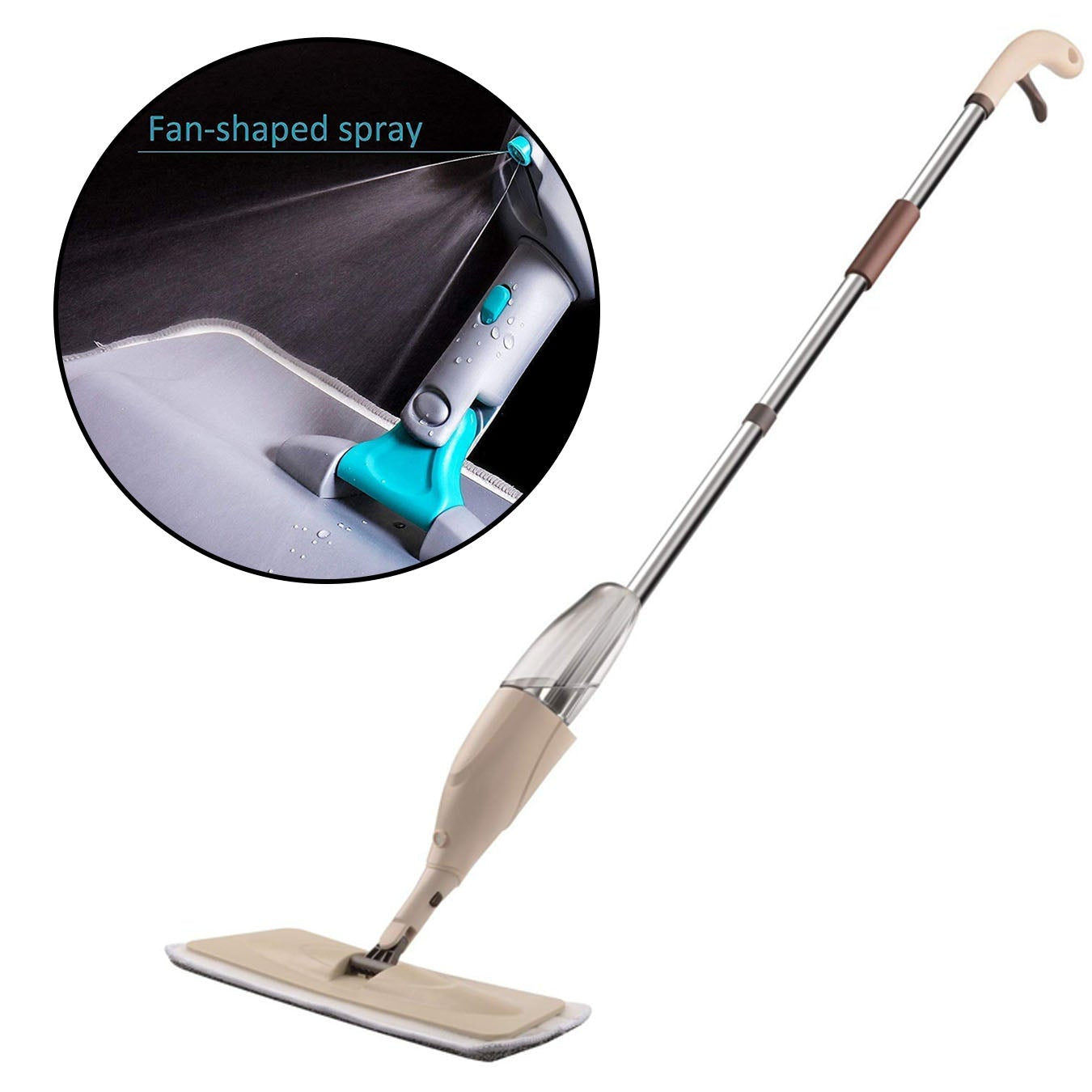 Floor Cleaning Spray Mop With Removable Washable Cleaning Pad - Happy Price - Image 1