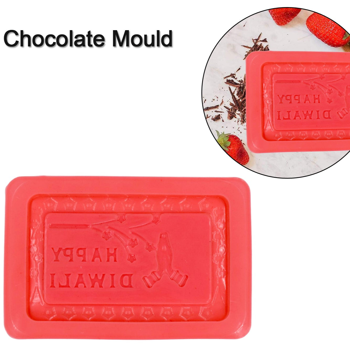 Flexible Silicone Mold Candy Chocolate Cake Jelly Mould - Happy Price - Image 1