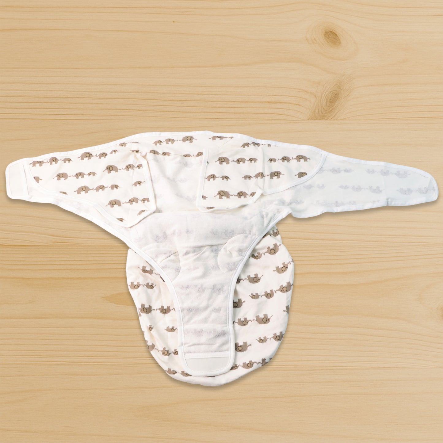 Soft Cotton Adjustable Baby Swaddle Wrap For Newborns (1 Pc) - Happy Price - Image 4