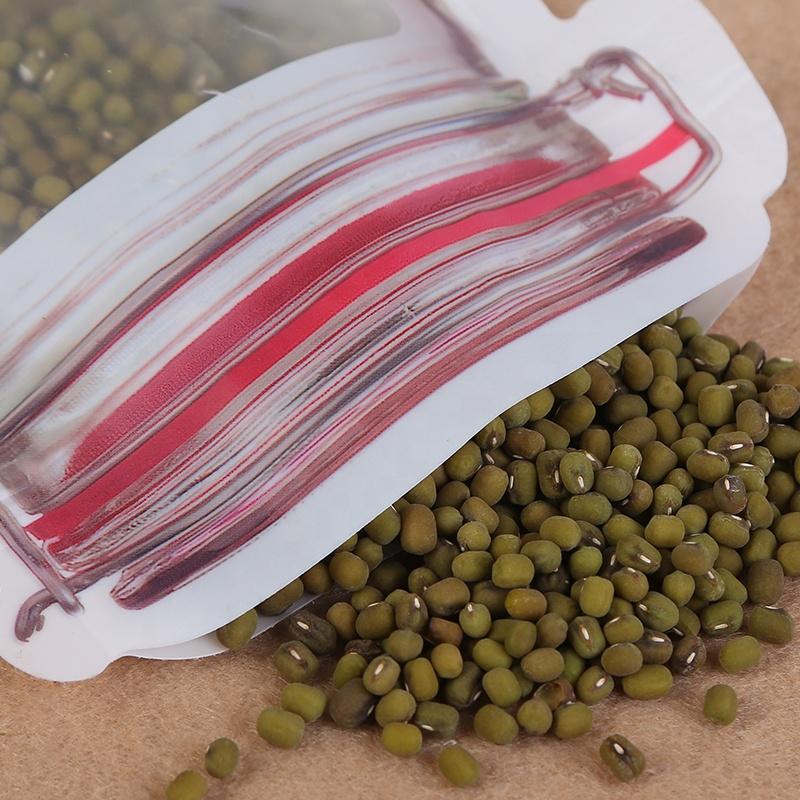 Reusable Airtight Seal Plastic Food Storage Mason Jar Zipper (500ml) - Happy Price - Image 2