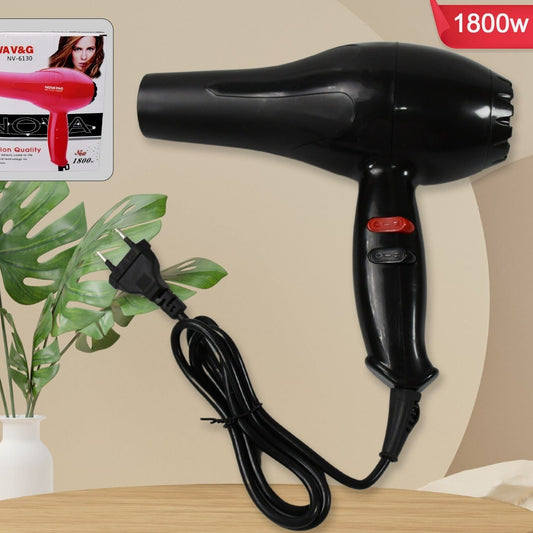 Professional 1800W Hair Dryer with 2 Speed & 3 Heat Settings - Happy Price - Image 1