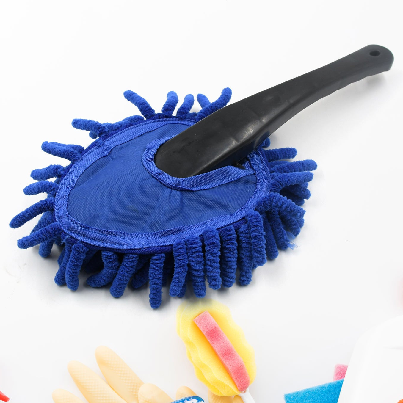 Microfiber Car Duster Brush with Handle for Exterior & Interior Cleaning - Happy Price - Image 1
