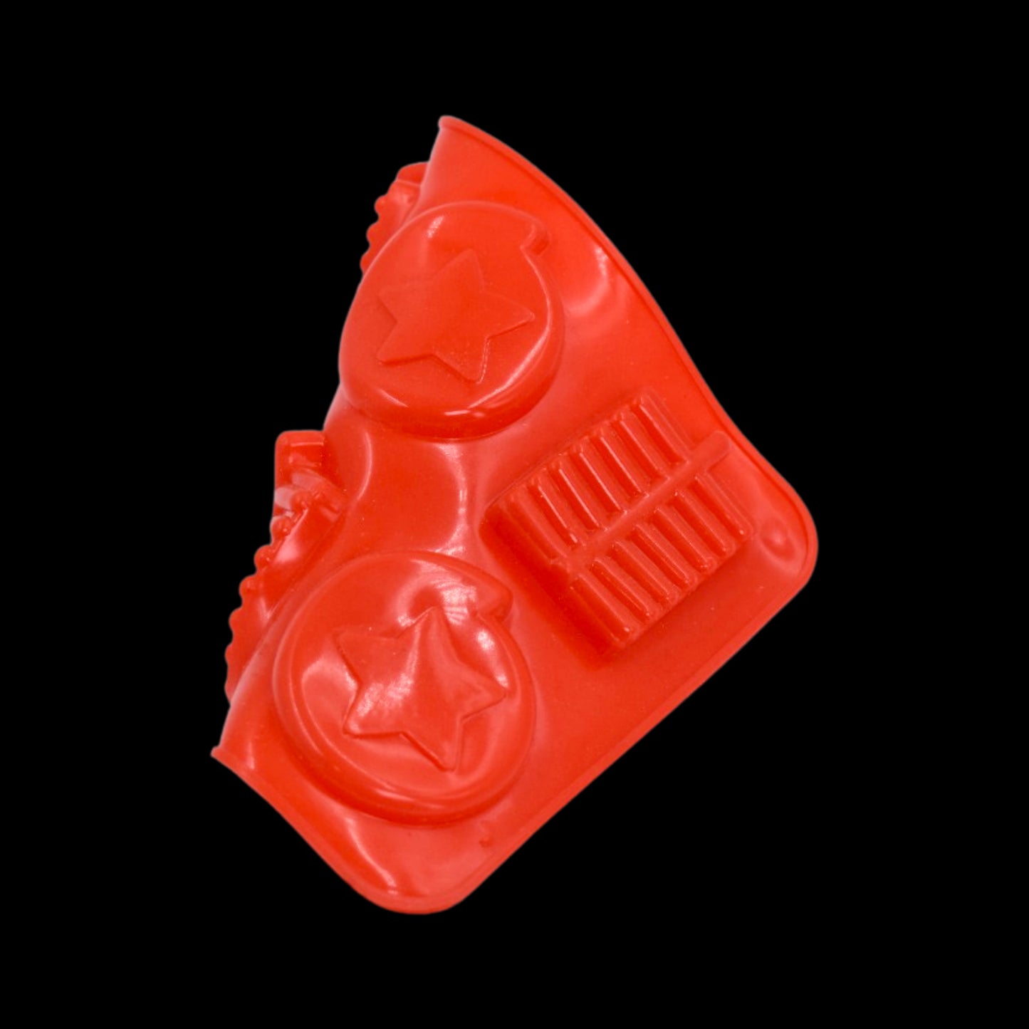 6cavity Chocolate Mould Tray  Cake Baking Mold  Flexible Silicon Ice Cupcake Making Tools - Happy Price - Image 3