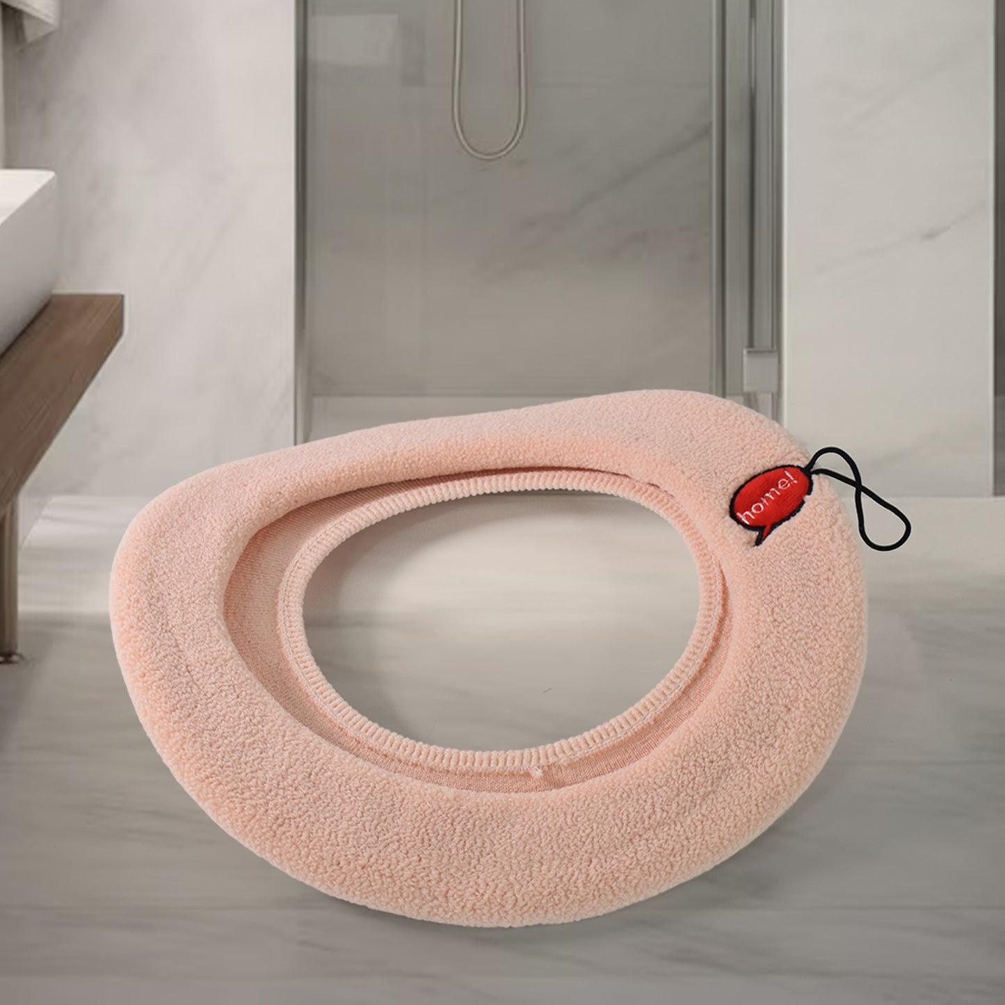 Washable Toilet Seat Cover Pads  Winter Cushion Mat Lid Cover Pads (1 Pc) - Happy Price - Image 3