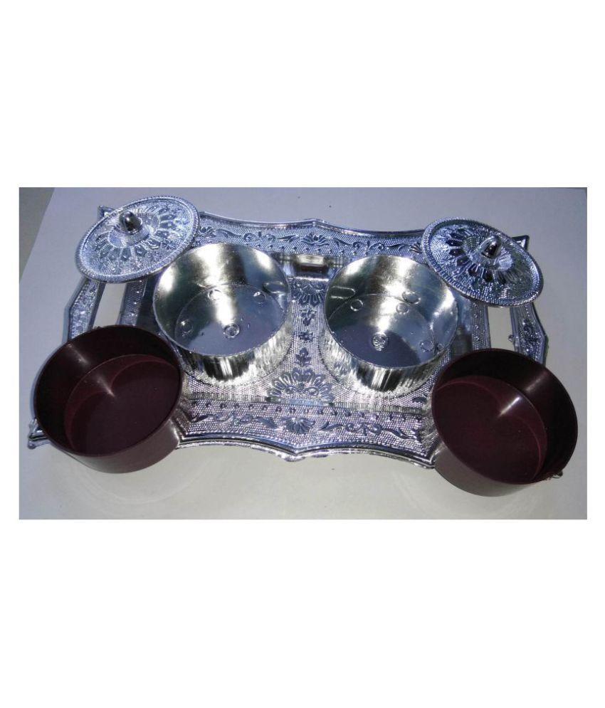 Multipurpose Decorative Multi Storage Mukhwas Daniserving Tray - Happy Price - Image 4