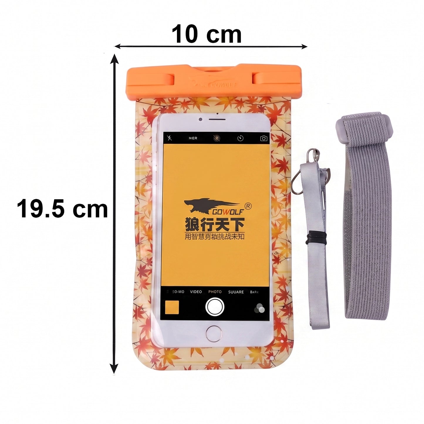 Waterproof Mobile Pouch with Armband & Lanyard - 1 Pc Universal Phone Case - Happy Price - Image 5