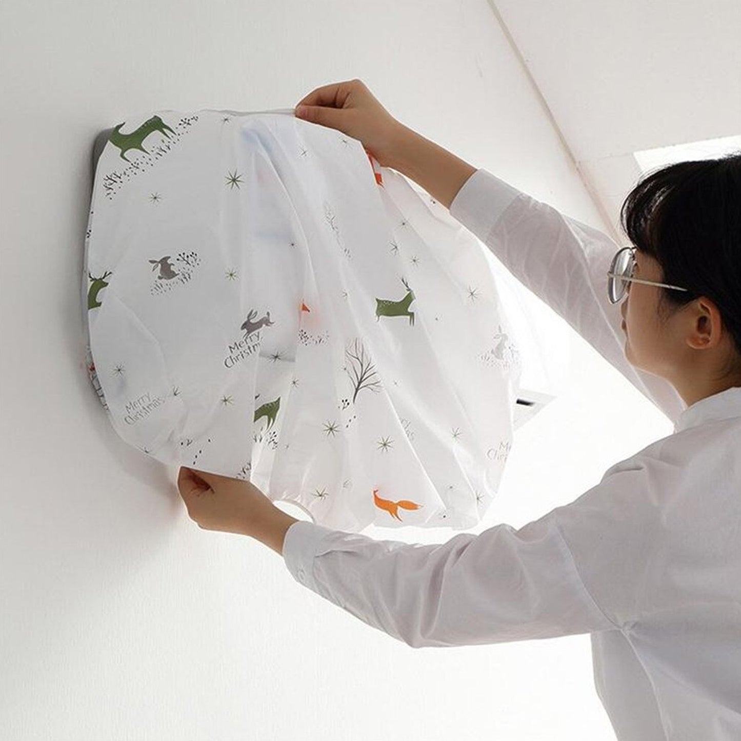 Air Conditioning Dust Cover Waterproof Folding Ac Cover - Happy Price - Image 4