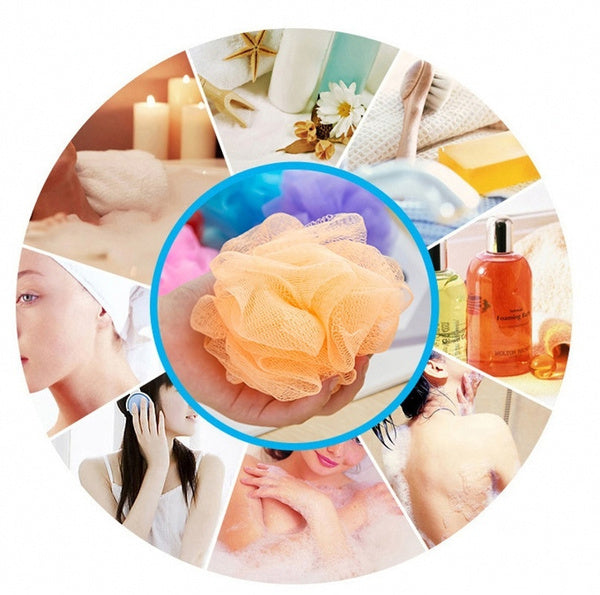 Bath Sponge Round Loofah And Back Scrubber For Men And Women - Happy Price - Image 4