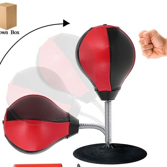 Inflatable Punching Bag with Air Pump - 2 Pc Set - Happy Price - Image 1
