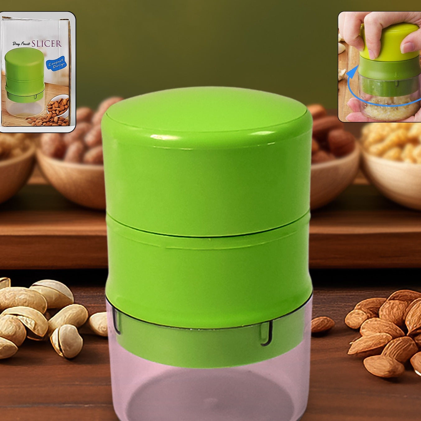 Dry Fruit Cutter And Slicer Vegetable  Fruit Slice (1 Pc) - Happy Price - Image 1