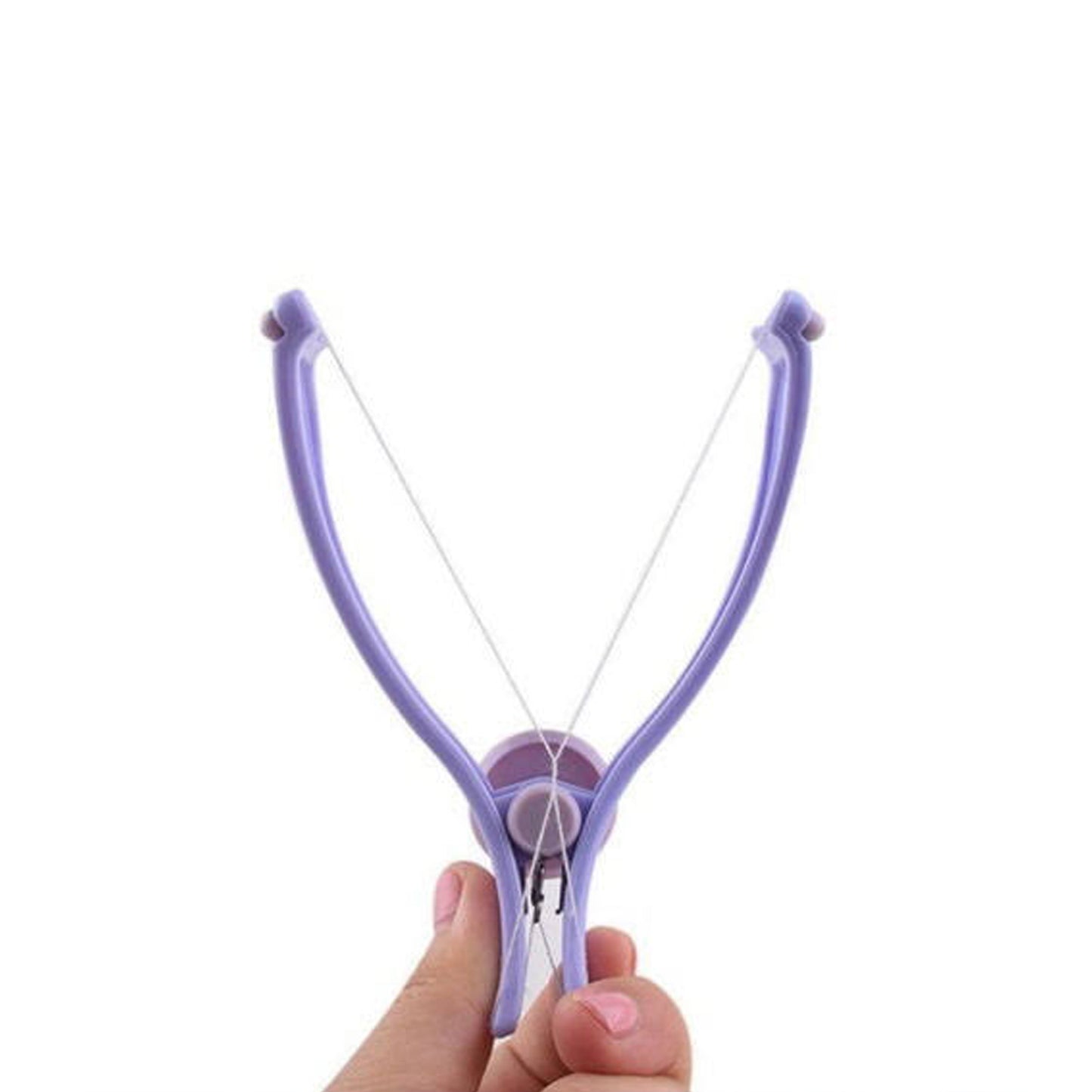 Slique Painless Eyebrow Upper Lips Face And Body Hair Removal Threading Manual Tweezer Machine Shaver System Kit - Happy Price - Image 7