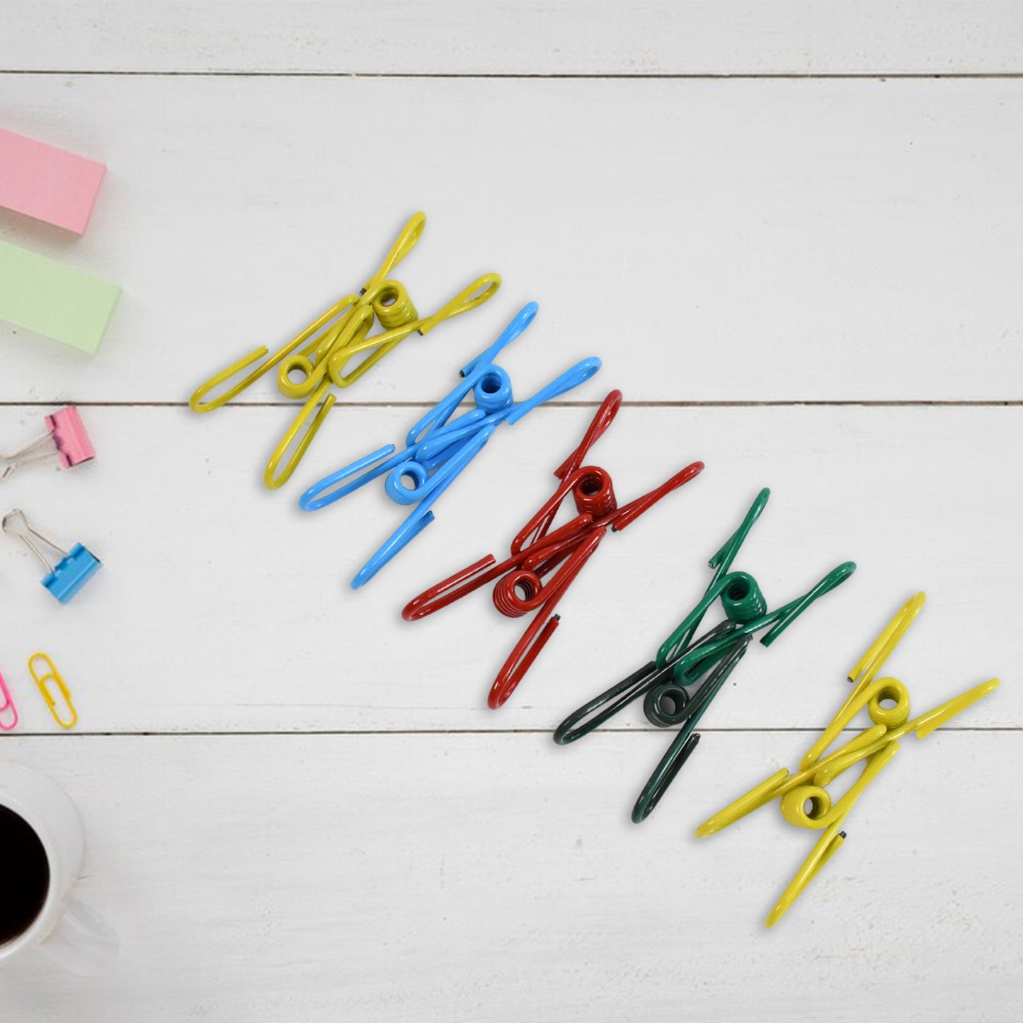 Metal Clothes Pins Clips (5 Pcs Set) - Happy Price - Image 2