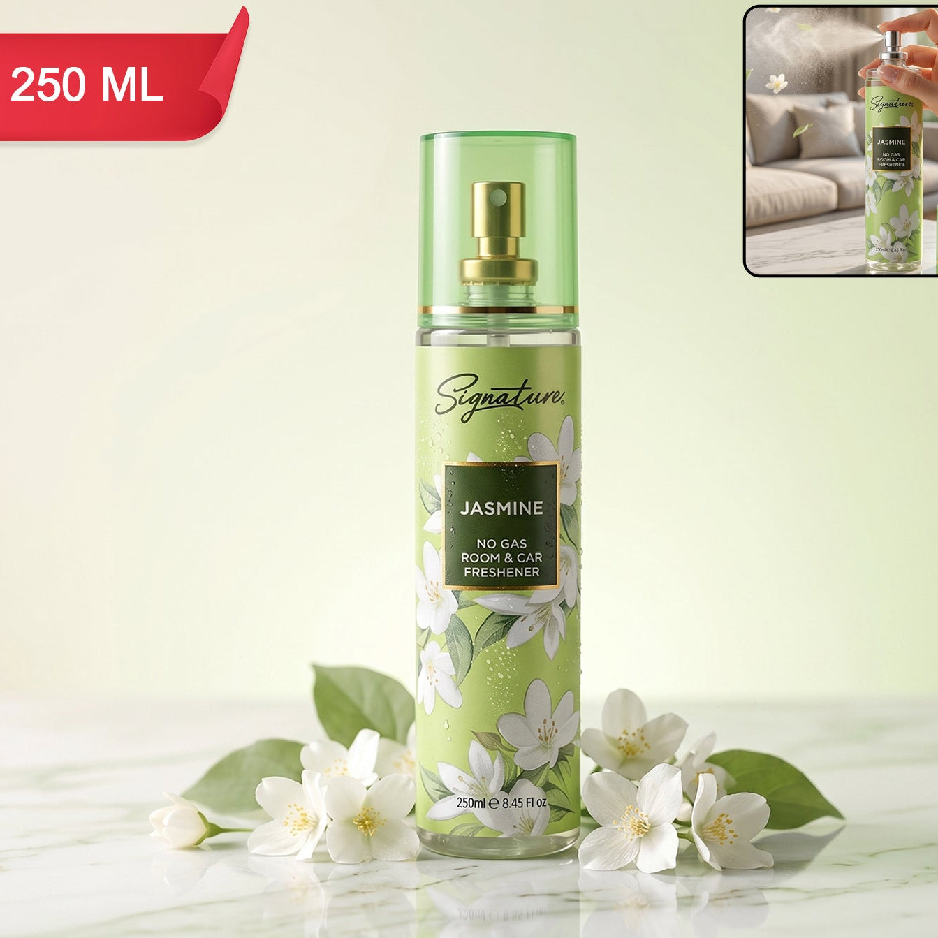 Signature Jasmine Room  Car Freshener Spray 250 Ml