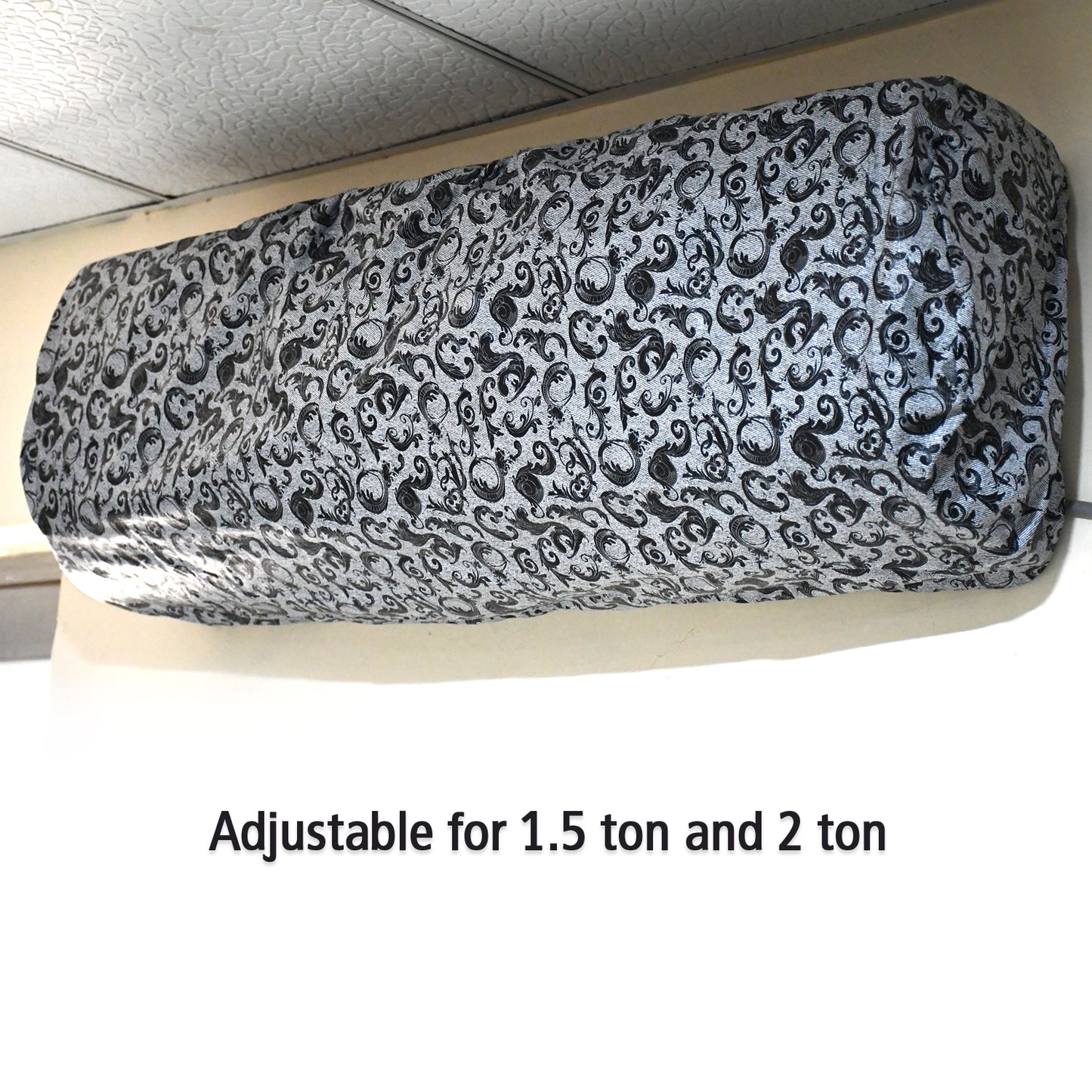 Stretchable Ac Cover Protection From Dusts Insects And Corrosion  Winter Friendly Cover - Happy Price - Image 3