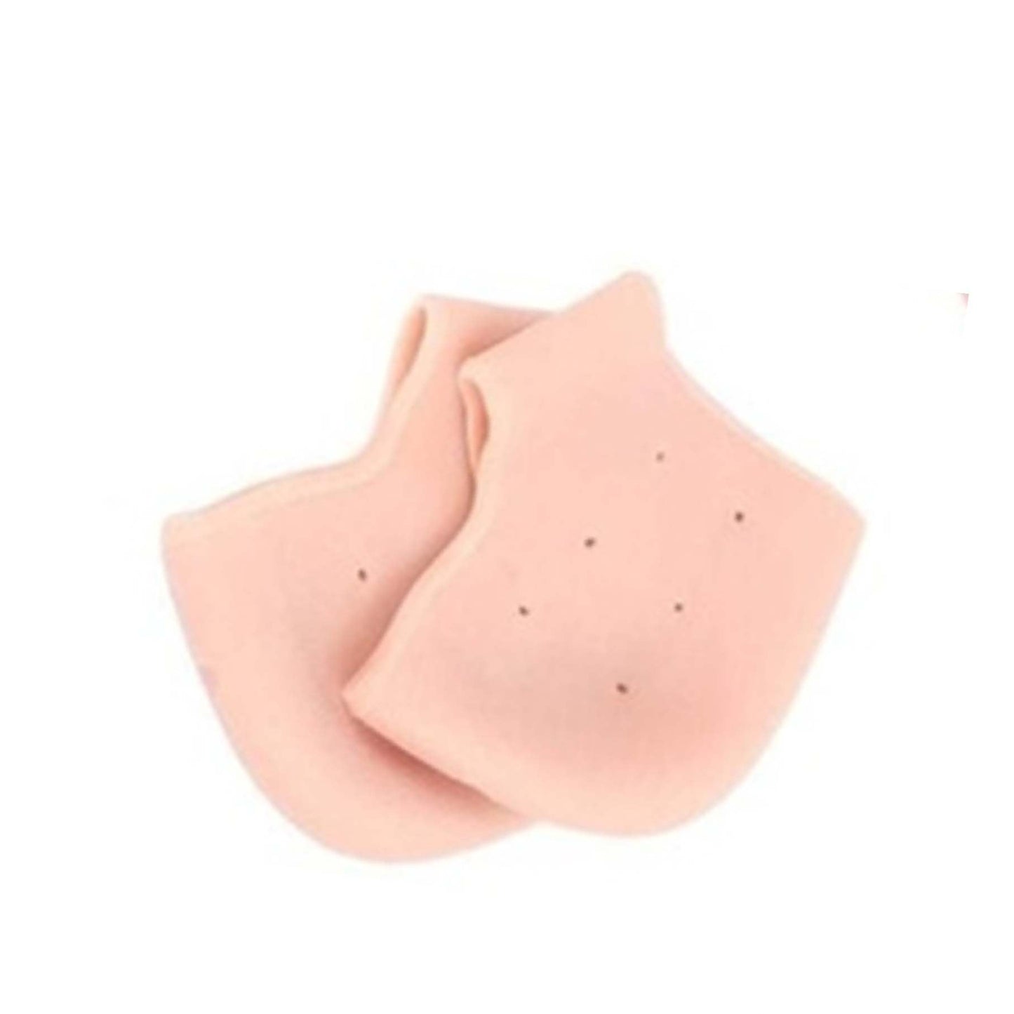 Anti Crack Silicone Half Gel Heel And Foot Protector Moisturizing Socks - Happy Price - Image 1