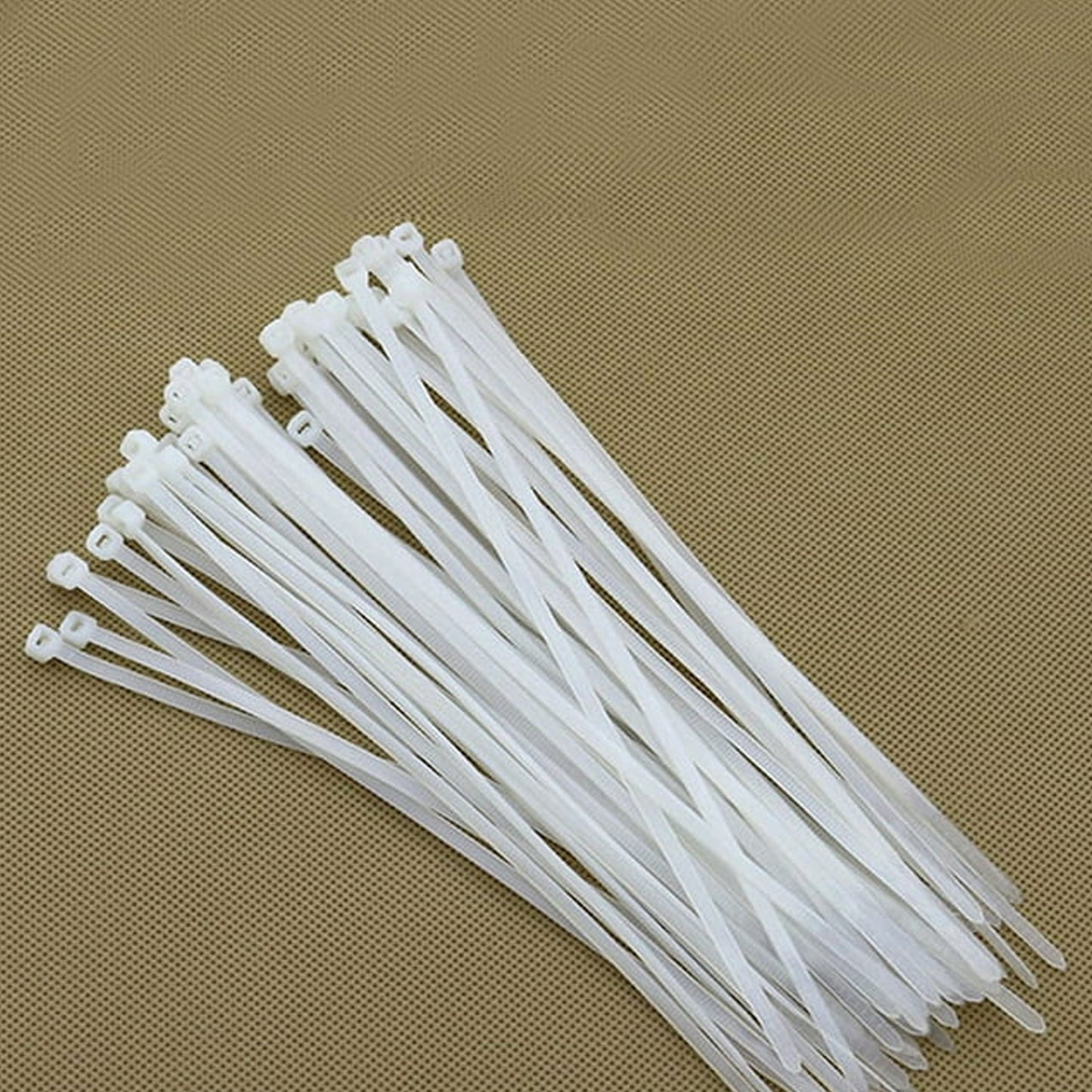 6 Inch Heavy Duty Nylon Cable Ties - Pack of 100 Black - Happy Price - Image 3