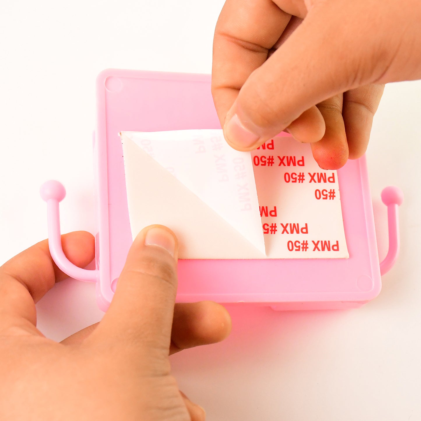 1 Pc Blue Wall Mount Mobile Stand With Hook - Happy Price - Image 3