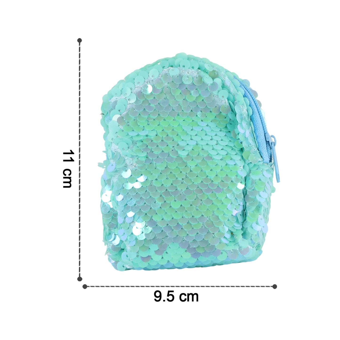 Sparkly Sequin Zipper Pouch - 1 Pc - Happy Price - Image 6