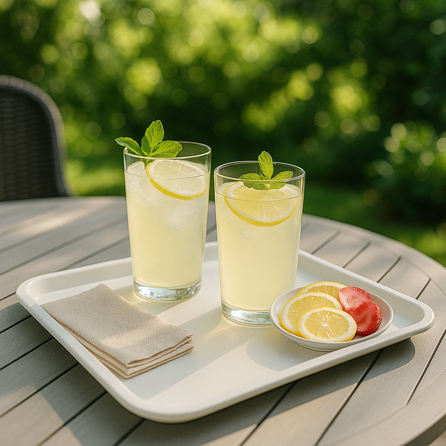 Large Plastic Serving Tray 40x30 cm - Sturdy & Lightweight for Home & Office (1 Pc) - Happy Price - Image 5